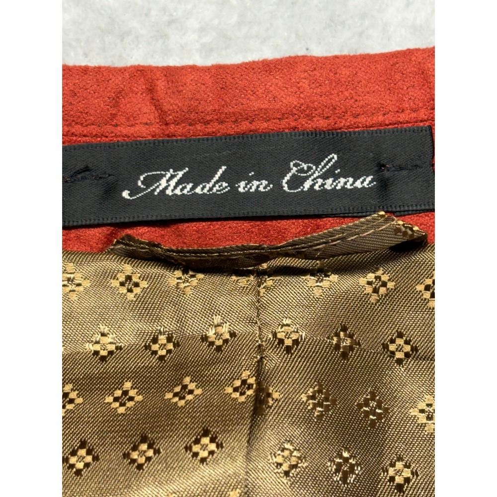 Inserch Limited Edition Mens XL Brown Herringbone Wool Blend Overcoat Jacket 500 - Picture 2 of 12